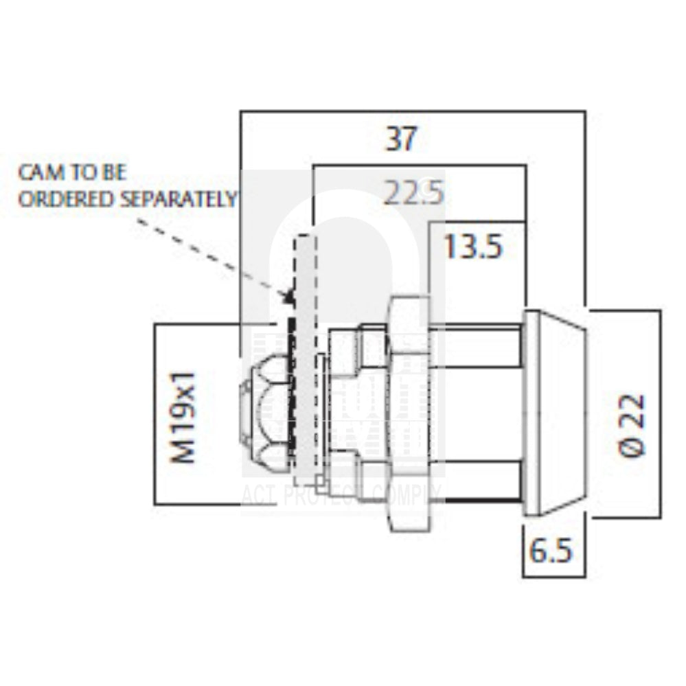 Abloy CL101 Cam Lock Abloy CL101 Cam Lock